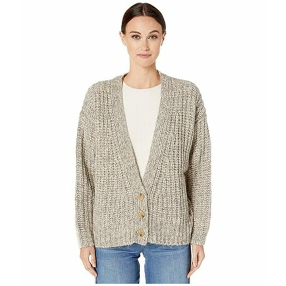 See by Chloe Heavy Knit Button-Up Cardigan Sunny Beige LG