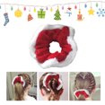 thumbnail image 4 of Banda de pelo navideña para niñas, mujeres Abanopi Rojo y Blanco, 4 of 6