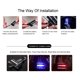 thumbnail image 5 of Lámpara de cola de bicicleta LED Luz de bicicleta Accesorio para montar en bicicleta Luces de radios impermeables Luces LED de color de bicicleta Luz de advertencia de rueda de bicicleta de 1 1, 5 of 5
