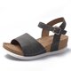 thumbnail image 1 of Sandalias Ide cómodas con suela basculante y punta abierta para mujer, 1 of 5