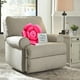 thumbnail image 4 of Fiudx Cojín de Flores, Elegante Diseño de Rosas, Suave Algodón, Acogedor Accesorio de Decoración para El Hogar, Versátil para Sofás, Camas y Sillas, Regalo Perfecto para El Día de La Madre., 4 of 6