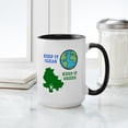thumbnail image 4 of CafePress - Clean / Green Mugs - 15 oz Ceramic Large White Novelty Mug, 4 of 4