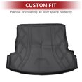 thumbnail image 3 of Unique Bargains Flat Face Cargo Liner Rear Trunk Mat Trunk Cargo Luggage Boot Tray Mat Diamond Pattern for Volkswagen Jetta Sedan 2012-2018 Anti-Slip, 3 of 7