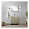thumbnail image 4 of Rustic Acacia Bath Vanity 24 in. W x 20 in. D, Cultured Marble Top, Chrome Faucet Set and 18 in. Mirror, 4 of 10