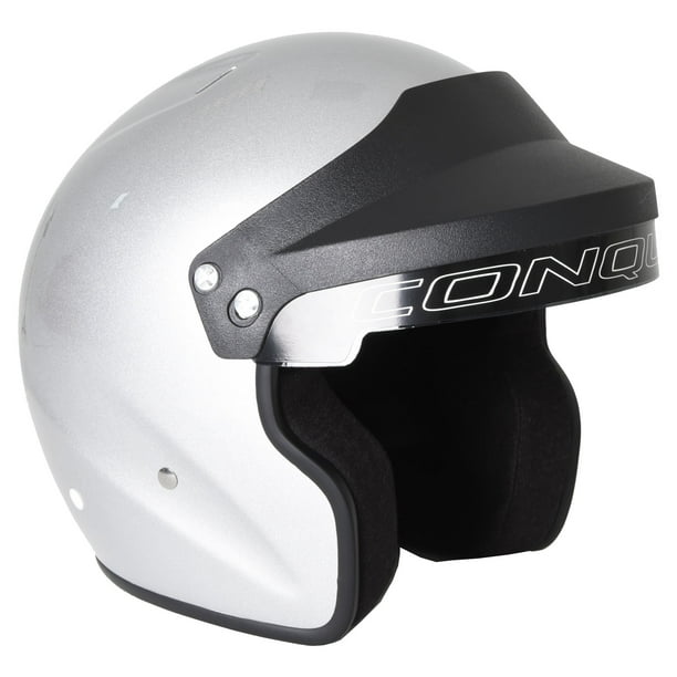 Conquer Snell SA2015 Approved Open Face Racing Helmet
