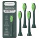 thumbnail image 1 of Brushmo Cabezales de Repuesto One con Limpiador de Lengua, Compatibles Únicamente con Philips One by Sonicare, Cerdas Suaves DuPont, Paquete de 4, Color Verde Salvia., 1 of 2