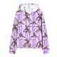 thumbnail image 4 of Puntoco Chaqueta Con Capucha Y Manga Larga Con Cremallera Y Estampado Navideño Informal Para Mujer, 4 of 6