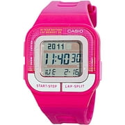 Angle View: Ladies' Pink 60-Lap Sports Watch