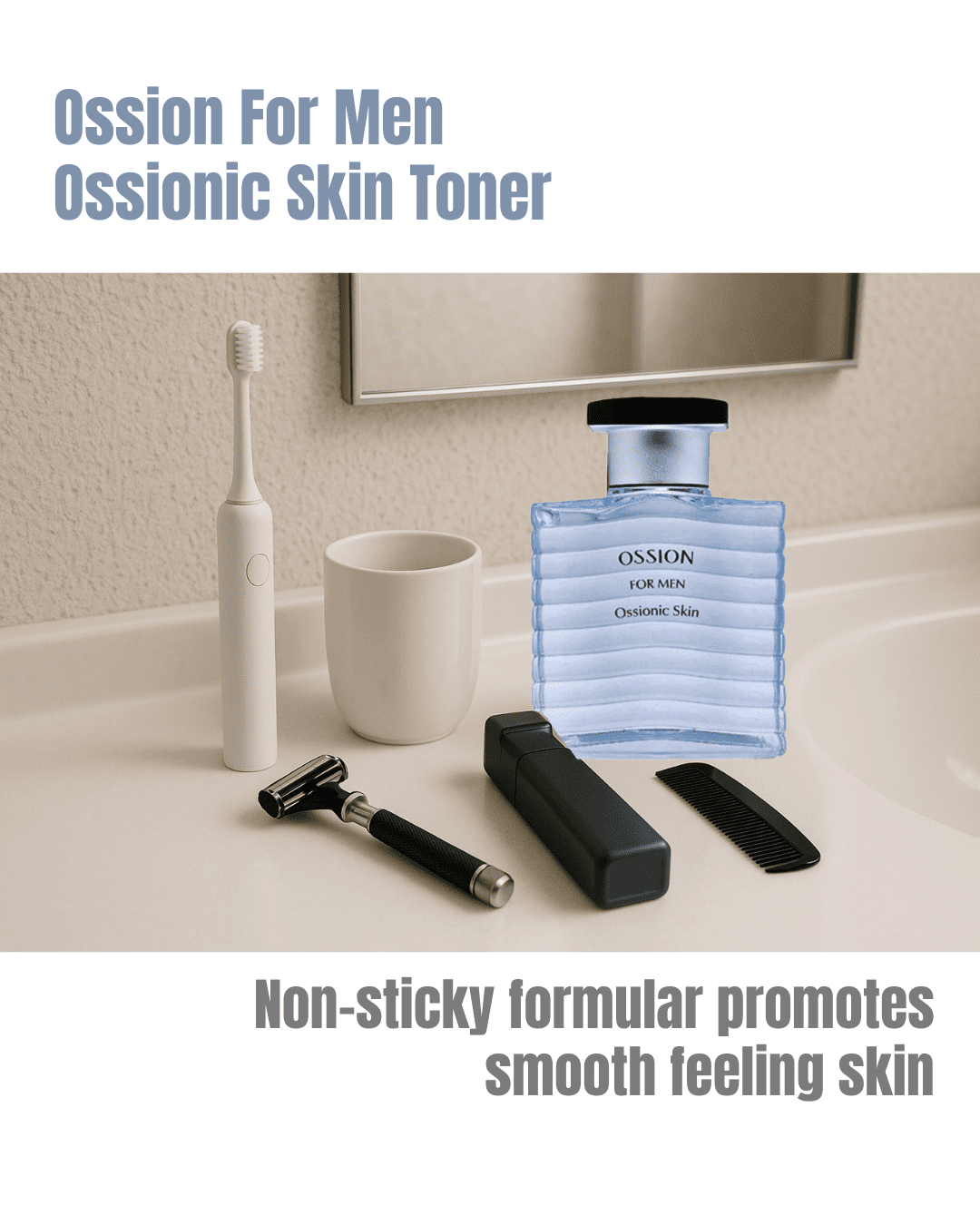 Ossion Facial Toner For Men, Ossionic Skin