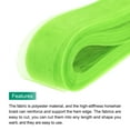 thumbnail image 4 of Uxcell 50 Yards Stiff Horsehair Braid 1.6 inch Wide Polyester Boning Sewing Wedding Dress Dance Light Green, 4 of 6