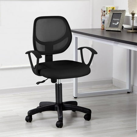 Yaheetech Adjustable Swivel Computer Desk Chair Fabric Mesh Office