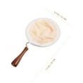 thumbnail image 2 of Milk Tea Strainer Coffee Filter Bag Brew Wooden Handle Fine Cotton Wool, 2 of 6