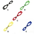 thumbnail image 4 of Eigraketly Glove Grabber Clip Multipropósito Anti-pérdida Clips Holder Guantes de plástico Guardián para trabajadores de trabajo Bomberos Artesanía Amarillo, 4 of 6