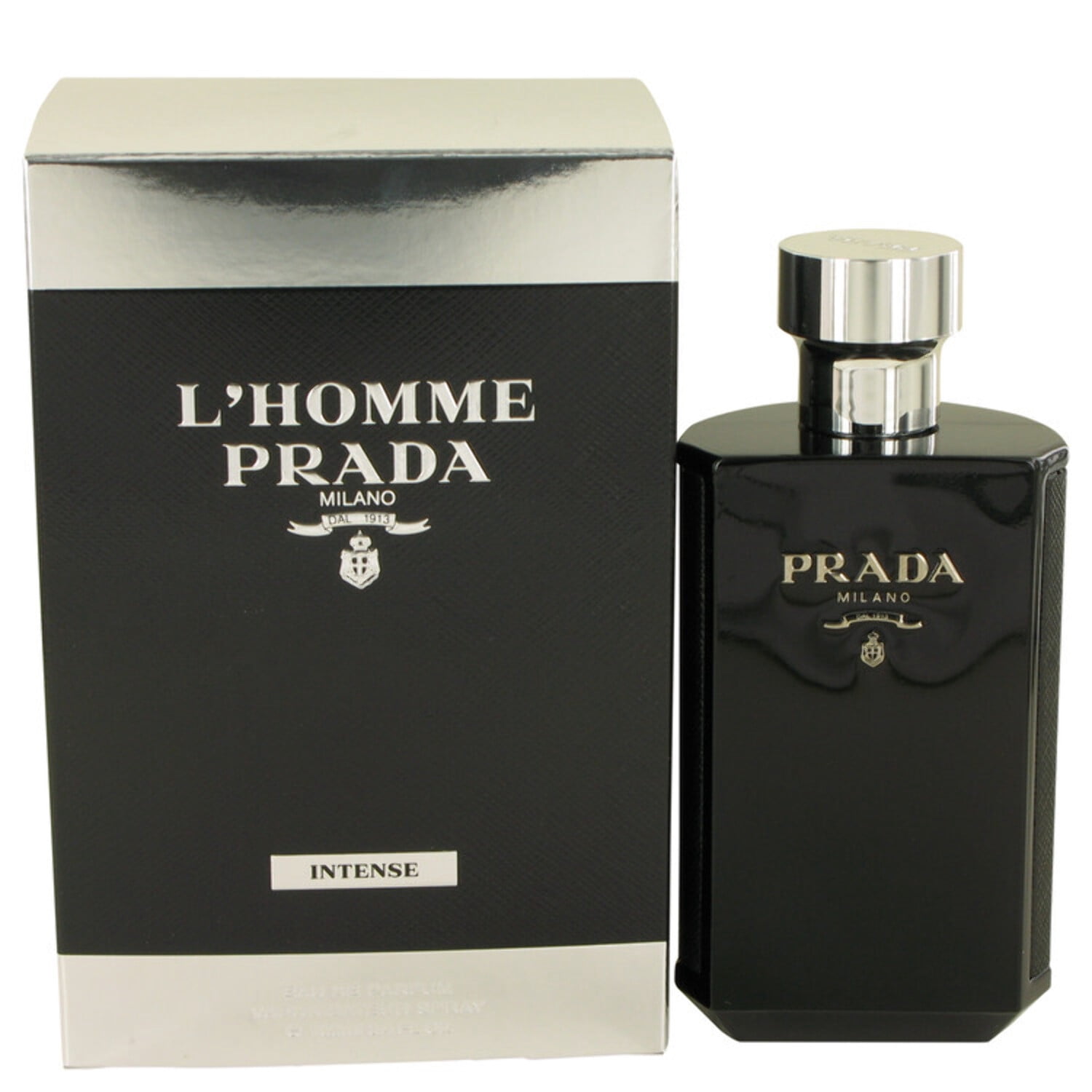 PRADA L'HOMME INTENSE プラダ ロム インテンス100ml Prada, LHomme Intense, 3.3 oz EDP Spray, Long Lasting Fragrance