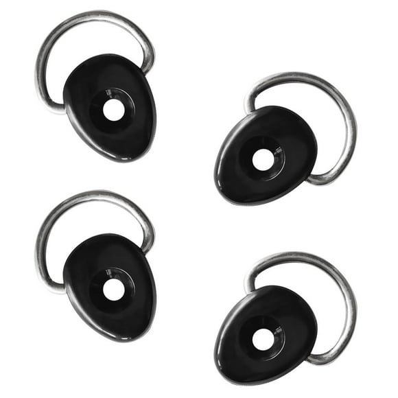 Cubierta Kayak Loop Zulema 4pcs de material acero Inoxidable para Asiento de respaldo Piernas Correas