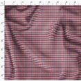 thumbnail image 4 of Soimoi Blue Poly Georgette Fabric Gingham Check Decor Fabric Printed Yard 42 Inch Wide, 4 of 5