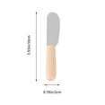 thumbnail image 4 of MasteelfCA 6pcs Stainless Steel Plastic Handle Butter Silicone Kitchen Utensil Set Cooking Tools(Plastic Handle), 4 of 7