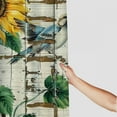 thumbnail image 3 of Shiartex Shower Curtain Hummingbird, Sunflower Curtain for Bathroom with, Home Decorative Polyester Fabric Machine Washable Bathroom Accessories Curtain White, 3 of 7