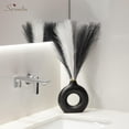 thumbnail image 3 of Decoración con Pasto Pampas Artificial Serwalin Blanco y Gris 45 cm 6 piezas, 3 of 8