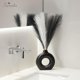 thumbnail image 3 of Decoración con Pasto Pampas Artificial Serwalin Blanco y Gris 45 cm 6 piezas, 3 of 8