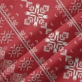 thumbnail image 4 of Winter Long Padded Women's Hoodie Snowflake Pattern Print Zipper Jacket sizes XS-6XL, 4 of 7