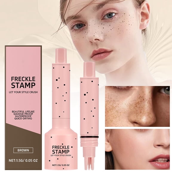 Freckle Stamp Pen - Natural Looking Freckles, Easy-to-Use Makeup, Long Lasting Beauty, Sun-Kissed Freckles, Portable 10ml Freckle Marker, Compact & Travel-Friendly, Beginners Pros Makeup Organizers