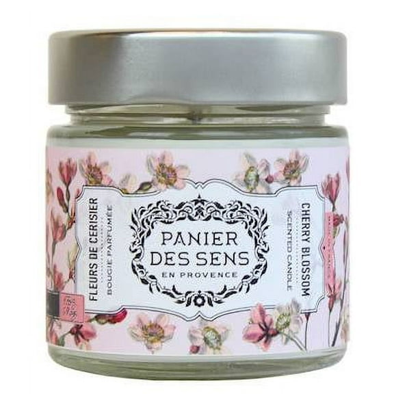 CHERRY BLOSSOM Panier des Sens en Provence les Authentiques Scented Jar Candle - 6 Ounce