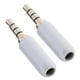 thumbnail image 1 of 2 Piezas 3.5 Mm 1/8 " Conector De 4 Polos A / V Conector De Soldadura, 1 of 8