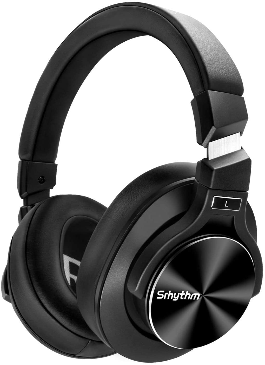 Crystal Purple Srhythm NC75 Pro Noise Cancelling Headphones Bluetooth V5.0 Wireless,40 Hours Playtime Headsets Over Ear with Microphones&Fast Charge for TV/PC/Cell Phone 