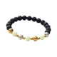 thumbnail image 5 of Pulsera elástica de cuentas luminosas con dijes para parejas Amarillo y verde, 5 of 9