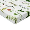 thumbnail image 2 of Ambesonne Colorful Fitted Sheet, Flowers s, Full Size, Multicolor, 2 of 3