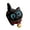 Style 4, variant on JZROCKER Wooden Kitten Figurine Handcrafts Miniature Cats Statue Decors for Home Office Desktop Shelf Sculpture Ornament