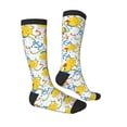 thumbnail image 3 of Bingfone Compression Socks for Women and Men Long Socks for Running Athletic Cycling Nurse-Ducks and Anchors, 3 of 9