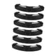 thumbnail image 4 of 6 bandas de sudor para casco, reutilizables, portátiles y cómodas. Negro, 4 of 9