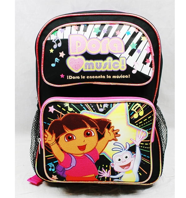 Medium Backpack - Dora the Explorer - Love Music New School Bag de21474