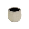 thumbnail image 1 of Osanna Curved Beige Ceramic Pot - Large, 1 of 3