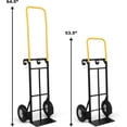 thumbnail image 2 of Simpli-Magic Capacity Hand Truck Dolly Moving Cart with Wheels 800 Lbs Max Weight, Red, 2 of 6