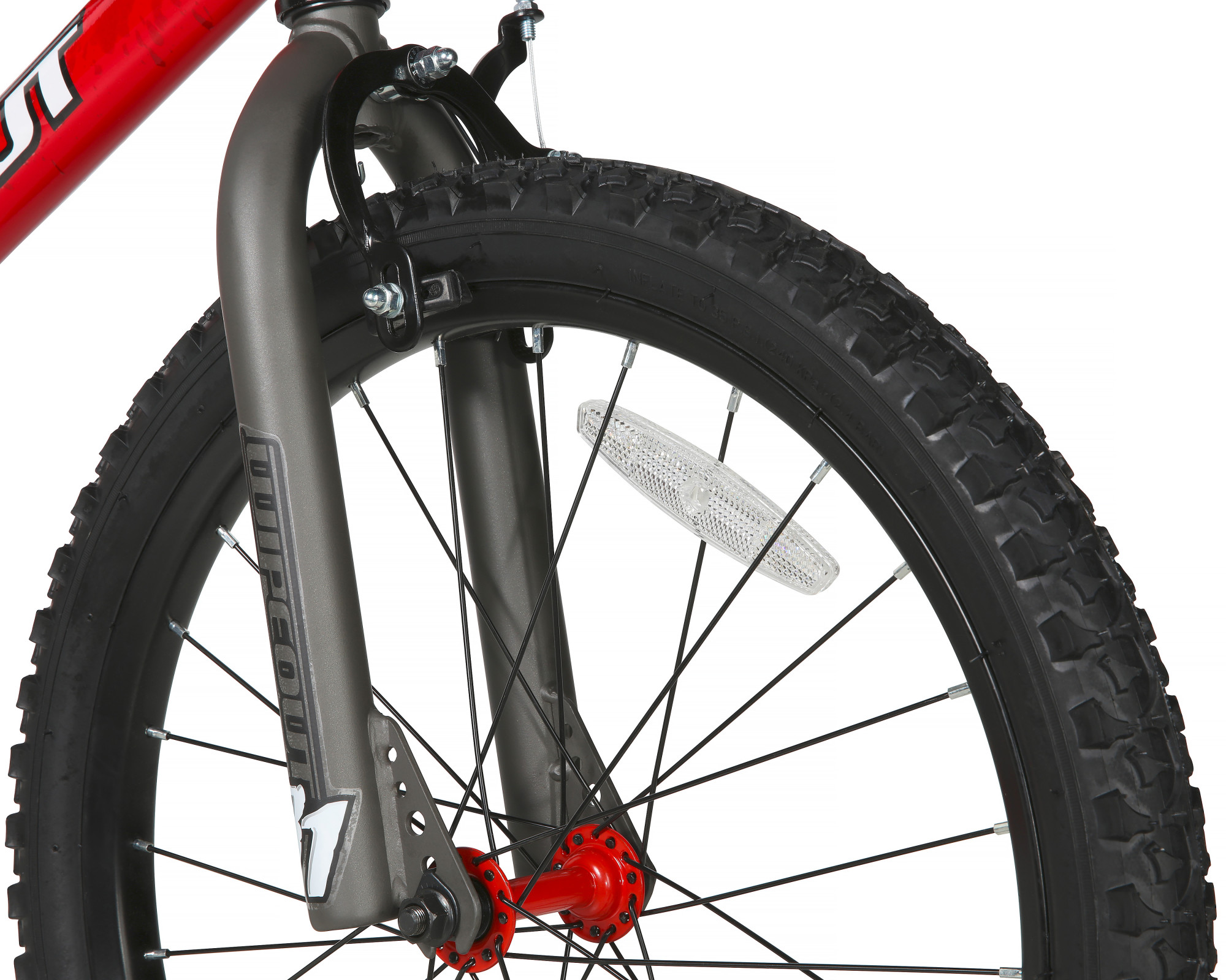 Dynacraft Wipeout 20" BMX Bike, Red photo 5