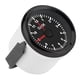 thumbnail image 5 of Instrumento de calibre de reloj universal de 2 pulgadas, 0 a 12 horas, luz trasera roja, 12 V/24 V, para coche, barco, yate, motocicleta, esfera negra, marco negro, 5 of 5