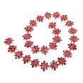 thumbnail image 2 of Rhinestone Chain, 3.5cm Wide Glossy Exquisite Rhinestone Trim Hand Crafted  For Wedding Party For Birthday Party Red, 2 of 8