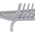 thumbnail image 4 of Brant House - Cypress Outdoor Counter Stool - Silver (Set of 2), 4 of 7