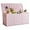 Pink, variant on ZYPPP 75 Gallon Outdoor Storage Box, Lockable Plastic Storage Containers with Lid, Patio Deck Box Furniture for Garden, Pool, Balcony, Yard (Coffee)