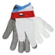 thumbnail image 2 of 1 Par de Guantes de Trabajo de Seguridad, a Prueba , Resistentes a Las Puñaladas, Guantes de Carnicero de Malla Metálica, 2 of 8