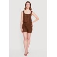 thumbnail image 2 of Women's Crochet Scalloped Hem Square Neck Button Front Vest, 2 of 4