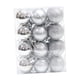 thumbnail image 4 of 24 bolas colgantes para árbol de Navidad, adornos decorativos para árbol de Navidad Plata, 4 of 9