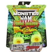 Monster Jam, Official Zombie Invasion Dragon Die-Cast Monster Truck, 1:64 Scale