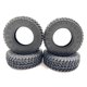 thumbnail image 1 of Vogacara 4 Uds 1/24 llantas de ruedas neumático RC pieza de actualización de plástico duradero Rc llantas de rueda neumático para FMS FCX24 Kits de construcción modelo, 1 of 6