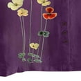 thumbnail image 5 of Vmvidoty Women's Soft Short Sleeve Tee Cotton Linen Vintage Print Top 2026 Women's Spring And Summer Round Neck Short Sleeve Casual Fashion Button T-Shirt Purple XXXXXL, 5 of 5