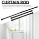 thumbnail image 2 of Small Tension Rods for Cabinets Cupboard Bars for RV Closets Refrigerator, Spring Rods 11.8 to 19.6 Inches, 6 Packs (Black), 2 of 5