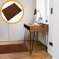 thumbnail image 1 of COOPHYA Floor Rug For Office Chair Polyester Coffee 1Pcs Simple and Chic, 1 of 6